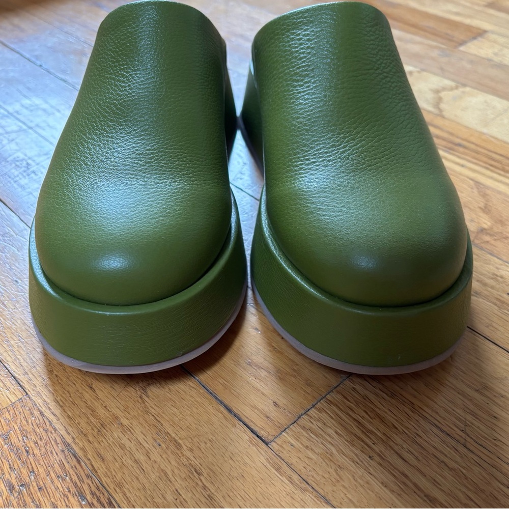 Intentionally Blank Risen Platform Mule In Olive … - image 3
